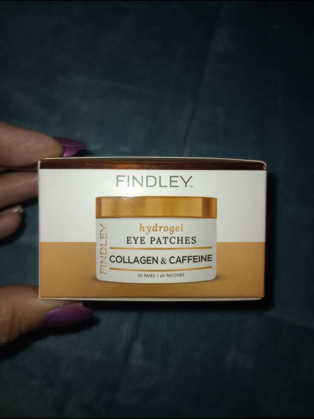 Finley Hydrogel Eye Patches With Caffeine And Collagen